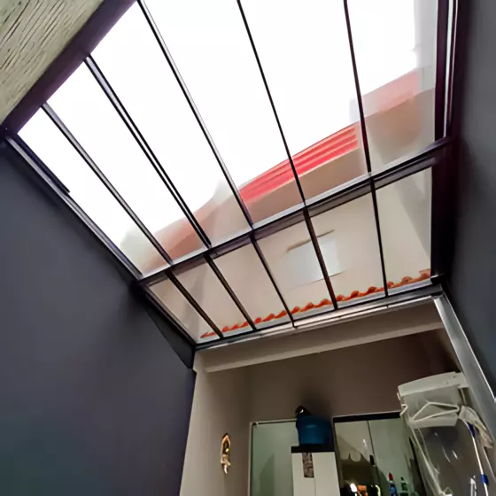 Cobertura retrátil sob medida