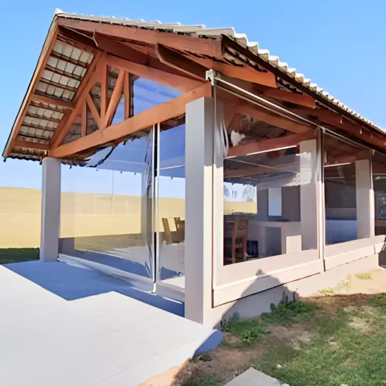 Toldo cortina — modelo 3