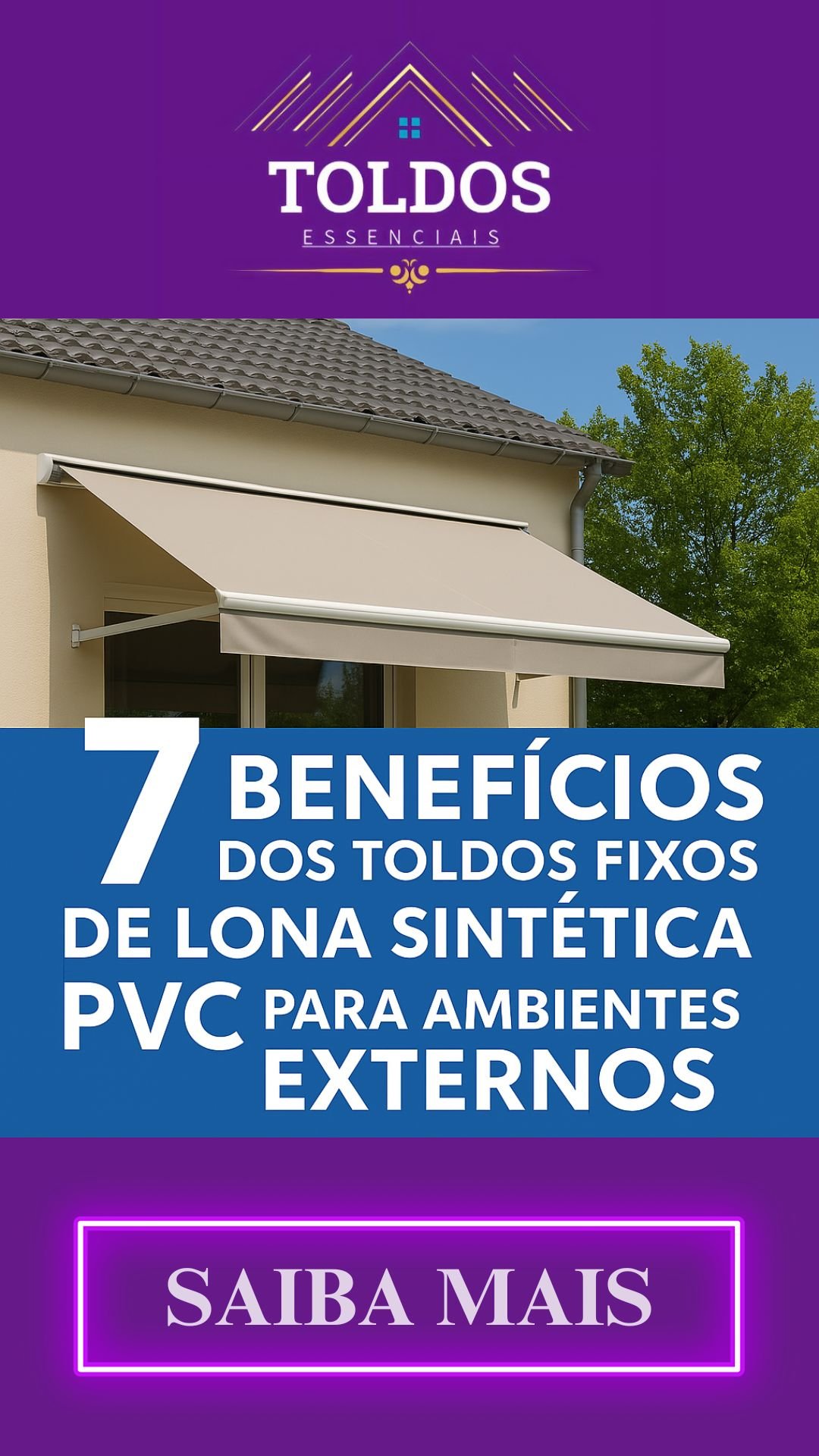 Toldo para Corredor Lateral em Elias Fausto