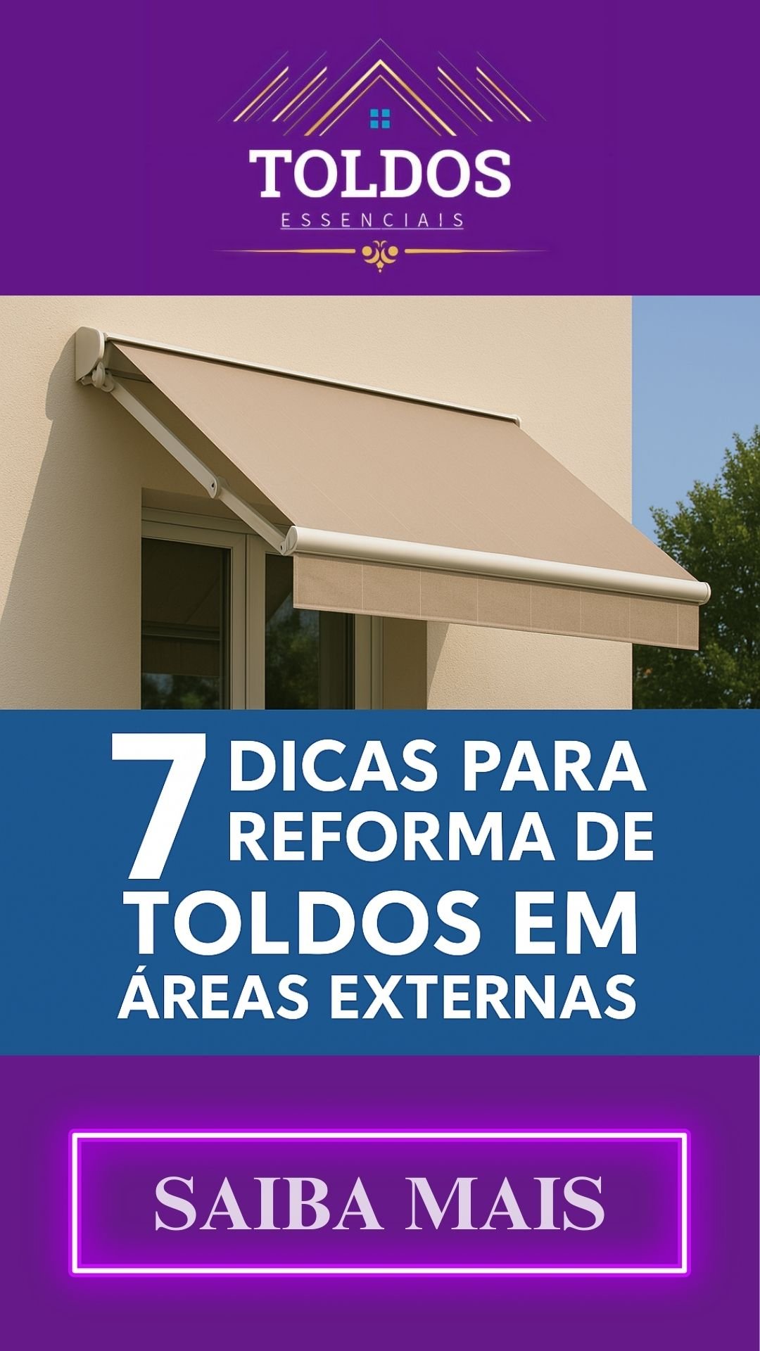 Toldo para Corredor Lateral em Elias Fausto